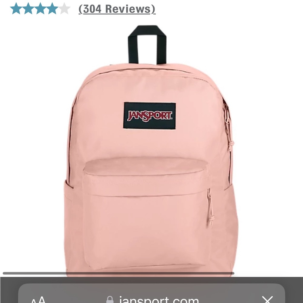 Adidas pink backpack
